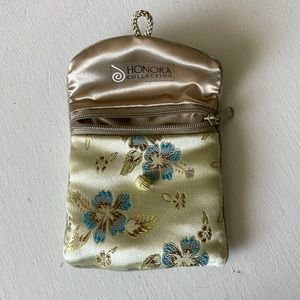 Honora silk zipper bag